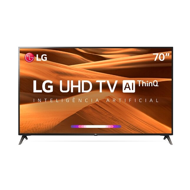 Smart TV LED 70" 4K LG 70UM7370PSA, Inteligência 